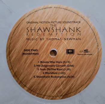 2LP Thomas Newman: The Shawshank Redemption (Original Motion Picture Soundtrack) CLR | LTD | NUM 565441