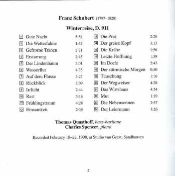 CD Thomas Quasthoff: Winterreise 649259