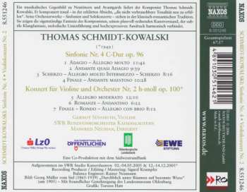 CD Thomas Schmidt-Kowalski: Sinfonie Nr. 4 • Violinkonzert Nr. 2 560738