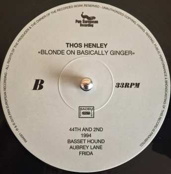 LP Thos Henley: Blonde On Basically Ginger 661091