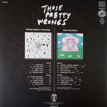 2LP Those Pretty Wrongs: Those Pretty Wrongs & Zed For Zulu LTD | CLR 600270