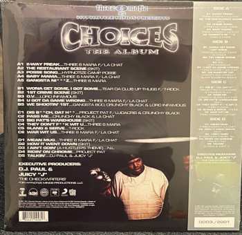 2LP Three 6 Mafia: Choices: The Album LTD | NUM | CLR 417746