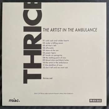 LP Thrice: The Artist In The Ambulance (Revisited) LTD 518526