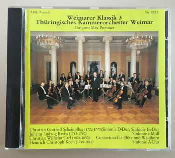 Album Thüringisches Kammerorchester Weimar: Weimarer Klassik - Scheinpflug / Krebs / Carl / Koch