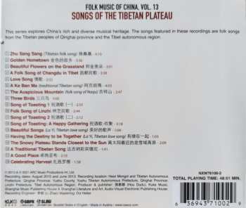 CD Tibetan: Songs Of The Tibetan Plateau 459299