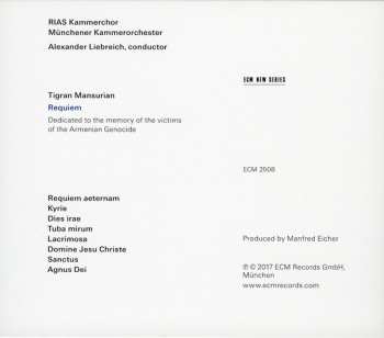 CD Tigran Mansurian: Requiem 117202