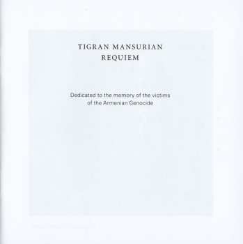 CD Tigran Mansurian: Requiem 117202