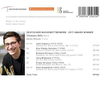 CD Tillmann Höfs: Deutscher Musikwettbewerb - 2017 Award Winner 604661