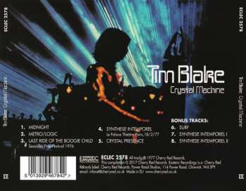 CD Tim Blake: Crystal Machine 118044