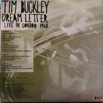 2LP Tim Buckley: Dream Letter: Live In London 1968 591391