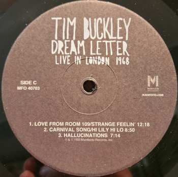 2LP Tim Buckley: Dream Letter: Live In London 1968 591391