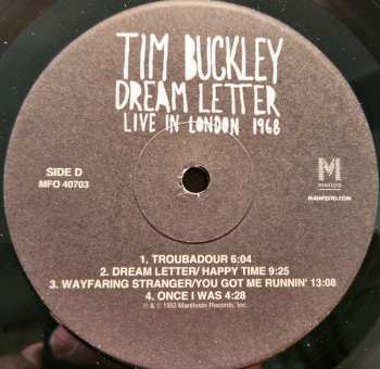 2LP Tim Buckley: Dream Letter: Live In London 1968 591391