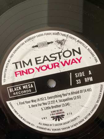 LP Tim Easton: Find Your Way 618429