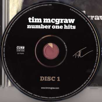 2CD Tim McGraw: Number One Hits 613601