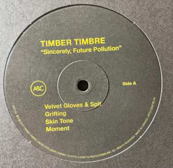 LP Timber Timbre: Sincerely, Future Pollution 646323