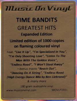 2LP Time Bandits: Greatest Hits LTD | NUM | CLR 413156