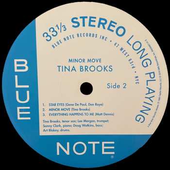 LP Tina Brooks: Minor Move 606336