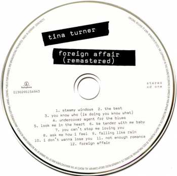 4CD/DVD/Box Set Tina Turner: Foreign Affair DLX 122777