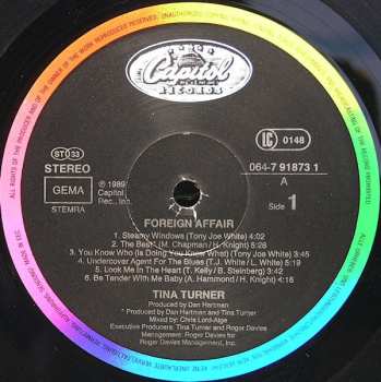 LP Tina Turner: Foreign Affair 620877