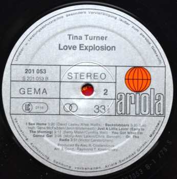 LP Tina Turner: Love Explosion 575211