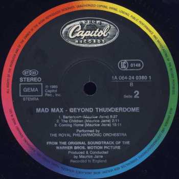 LP Tina Turner: Mad Max - Beyond Thunderdome - Original Motion Picture Soundtrack 631152