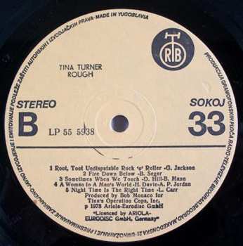 LP Tina Turner: Rough 632708