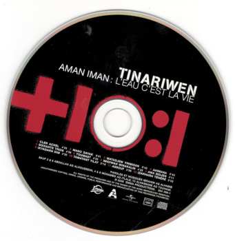 CD Tinariwen: Aman Iman: L'Eau C'Est La Vie 610060