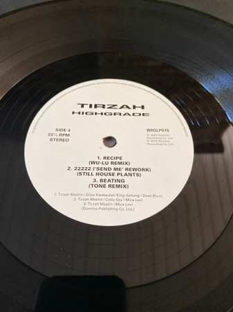 2LP Tirzah: Highgrade 600990