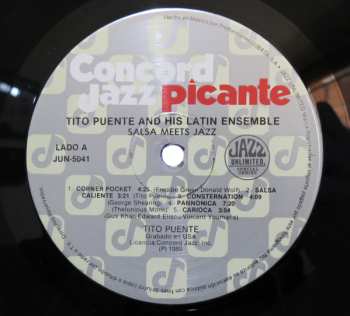 LP Tito Puente & His Latin Ensemble: Salsa Meets Jazz 636730