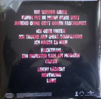 2LP/CD/SP/Box Set Tocotronic: Nie Wieder Krieg LTD | CLR 151595