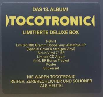 2LP/CD/SP/Box Set Tocotronic: Nie Wieder Krieg LTD | CLR 151595