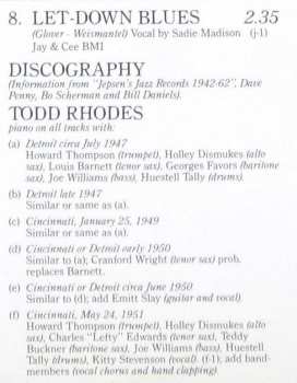 LP Todd Rhodes And His Toddlers: Your Daddy's Doggin Around 568580