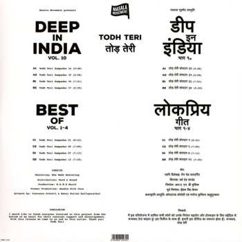 2LP Todh Teri: Deep In India Vol. 10  LTD 609417