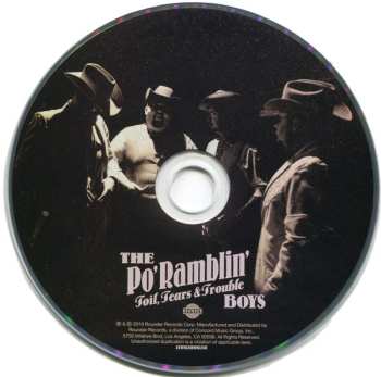 CD The Po' Ramblin' Boys: Toil, Tears & Trouble 590030