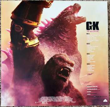 2LP Tom Holkenborg: Godzilla x Kong: The New Empire (Original Motion Picture Soundtrack) CLR | DLX | LTD 590393