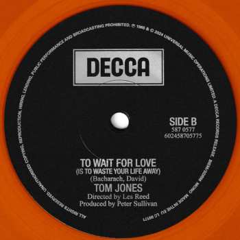 SP Tom Jones: It's Not Unusual  CLR | LTD 595199