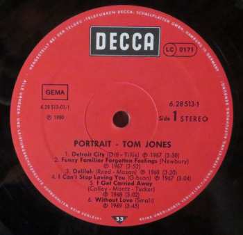 2LP Tom Jones: Portrait 653804