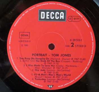 2LP Tom Jones: Portrait 653804