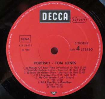 2LP Tom Jones: Portrait 653804