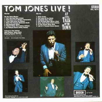 LP Tom Jones: Tom Jones Live! At The Talk Of The Town 663254