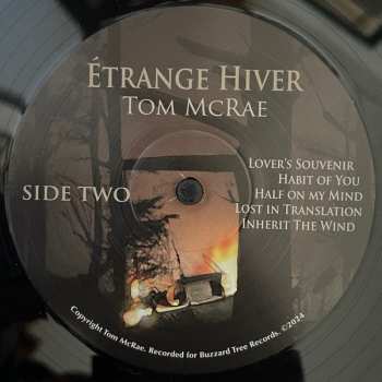 LP Tom McRae: Étrange Hiver 596328