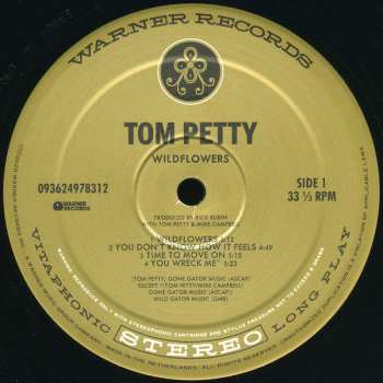 3LP Tom Petty: Wildflowers & All The Rest 87789