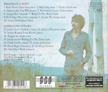 CD Tom Rush: Merrimack County / Ladies Love Outlaws 639084