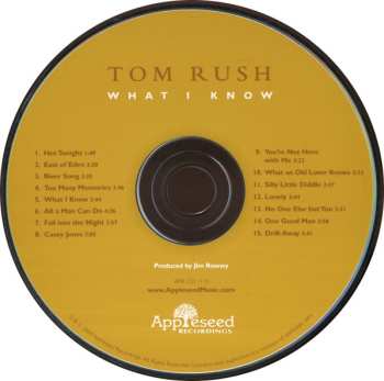 CD Tom Rush: What I Know 626081