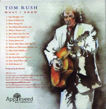 CD Tom Rush: What I Know 626081