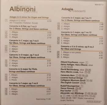 CD Camerata Bern: Adagio & Concerti 45141