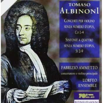 Album Tomaso Albinoni: Sinfonie A Quattro Woo 2-9