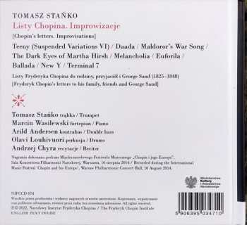 CD Tomasz Stańko: Chopin's letters. Improvisations 582014