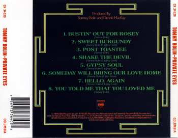 CD Tommy Bolin: Private Eyes 605261