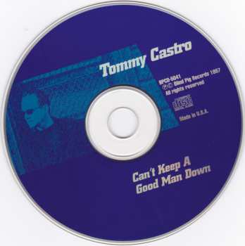 CD Tommy Castro: Can't Keep A Good Man Down 193237